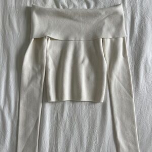 Dynamite white Off-Shoulder Top